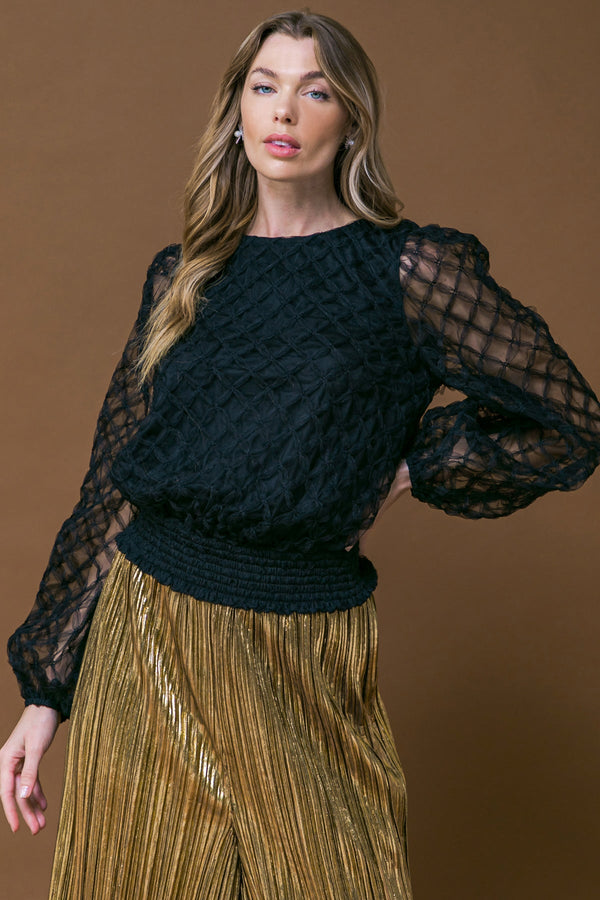 sweetly-captivting-woven-top Flying Tomato-Sophia's StyleTOPS-1